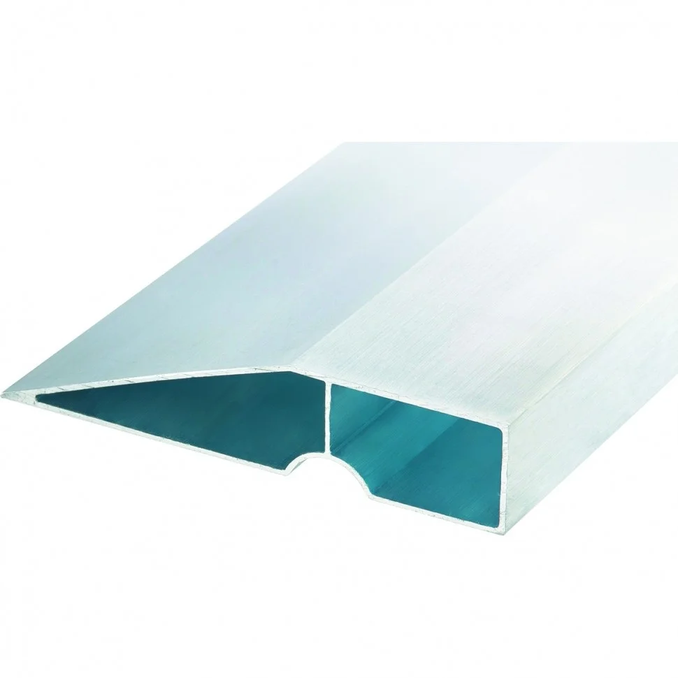 Правило алюминиевое "Трапеция", 1 ребро жесткости, L-1,2м// Сибртех