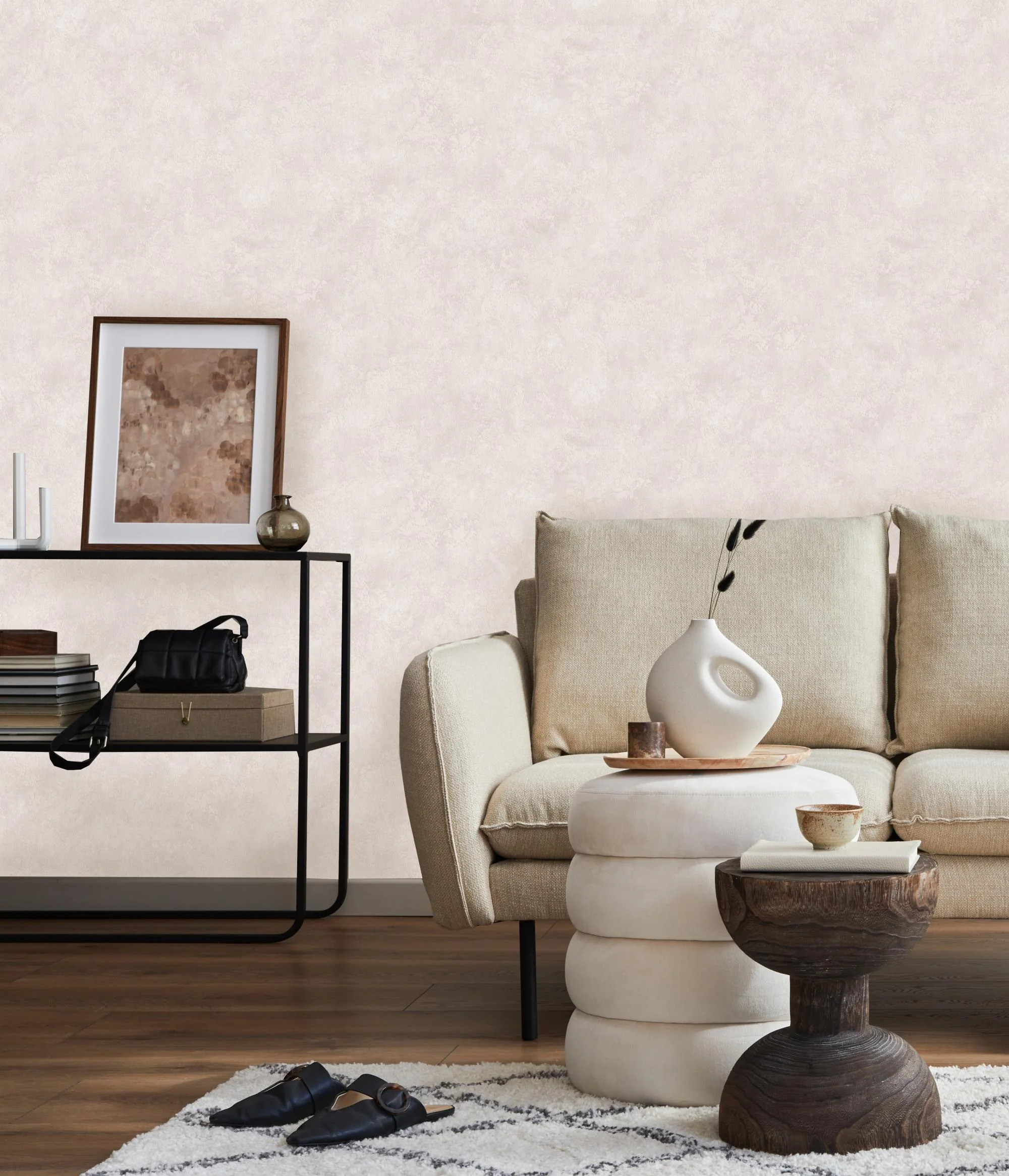 Обои МОФ WallsPro Эйра виниловые на флизелиновой основе 1,06*10,05 м, кофе фон 4293-3 (6)