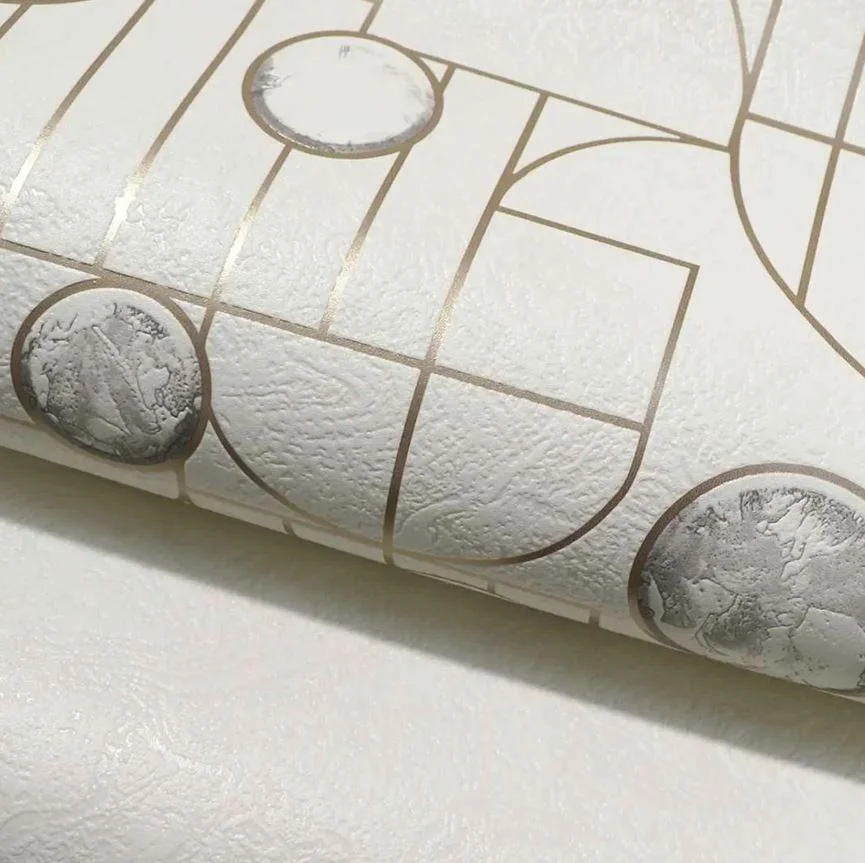 Обои Elysium Концепт виниловые на бумажной основе 0,53х10,05м декор бежевый 907800Е (9)