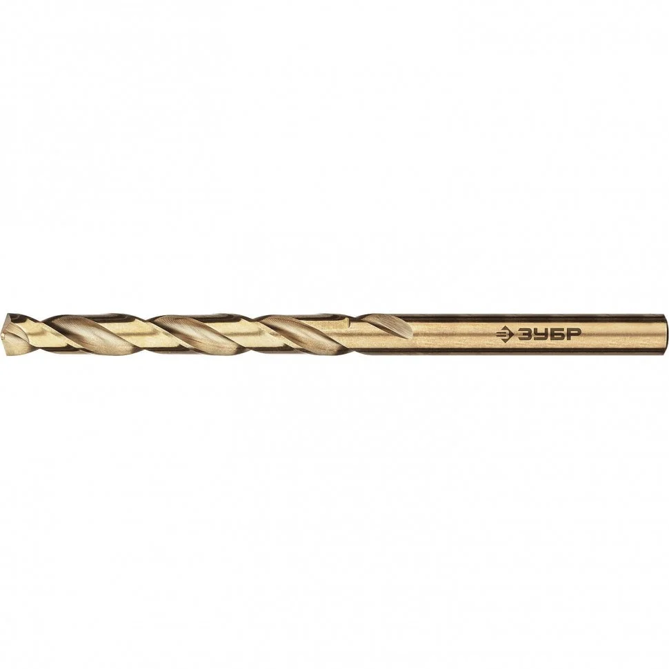 Сверло по металлу ЗУБР КОБАЛЬТ 8*117мм сталь Р6М5К5, класс А