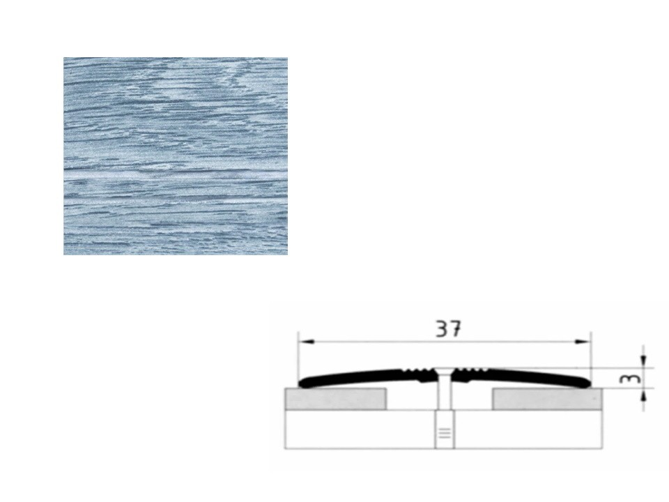 Порог АПС 003, 1800 мм, алюм. ОС-010