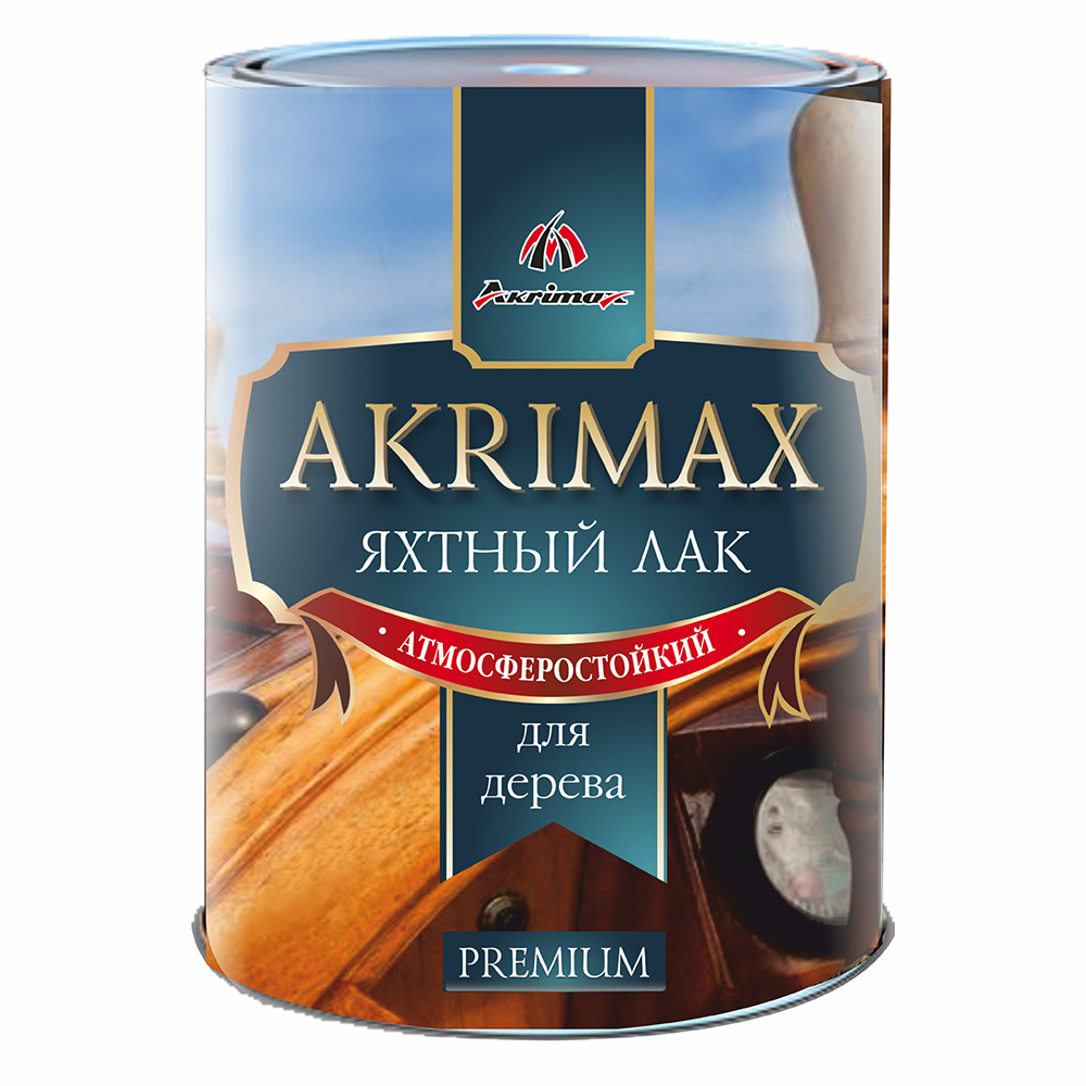 Лак яхтный алкидно-уретановый Akrimax-Рremium 1,7 кг