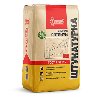 Штукатурка Старатели гипсовая Оптимум 30кг (49)