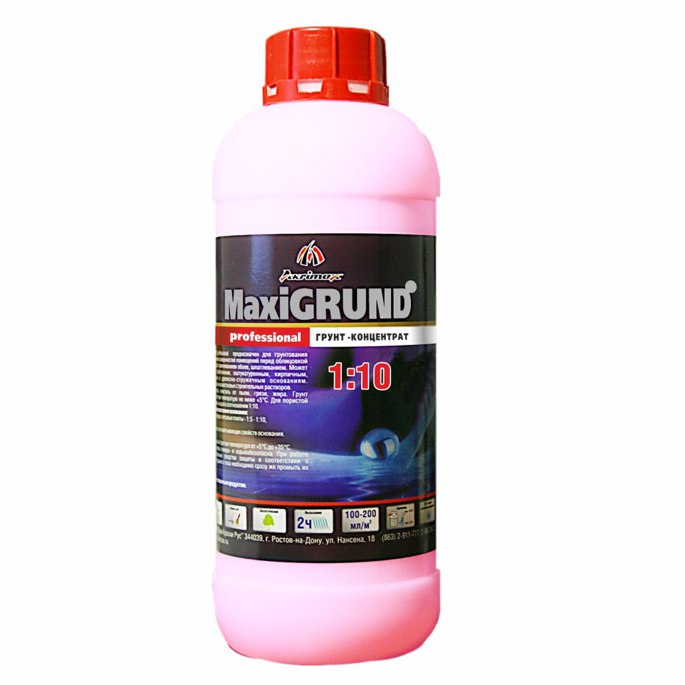 Грунт-концентрат Akrimax MaxiGrund Professional 1 л