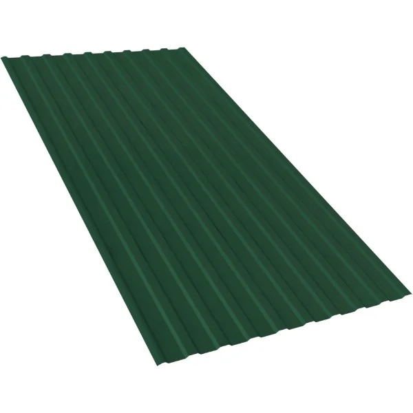 Профлист Н20 RAL 6005 зеленый  2000*1150мм (эконом)