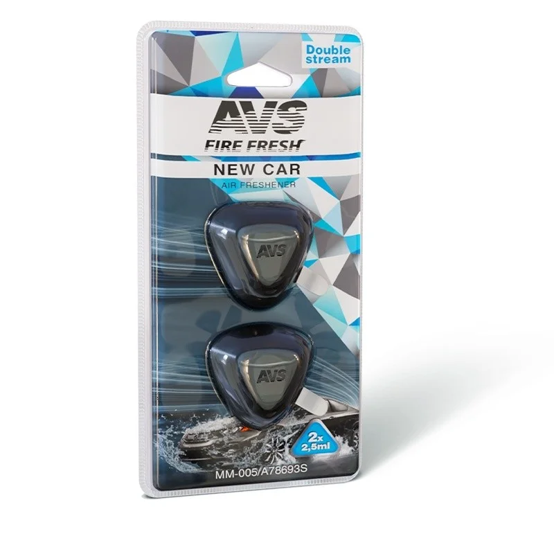 Ароматизатор AVS MM-005 Double Stream Новая машина (мини мембрана)