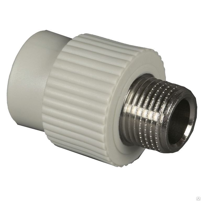 Муфта PPR комбин. НР 20 х 1/2" Lammin 180/30