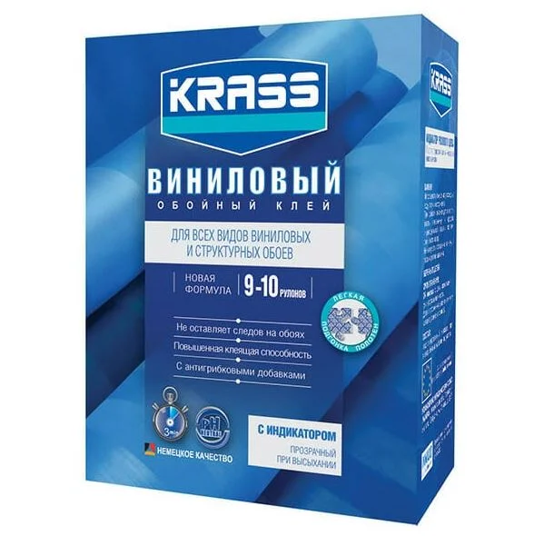 Клей для обоев виниловый Krass 200г 
