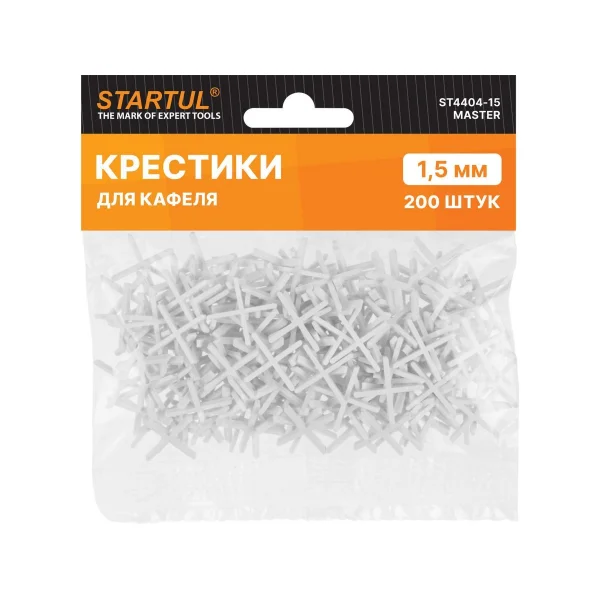 Крестики для плитки 1,5мм 200шт STARTUL Master