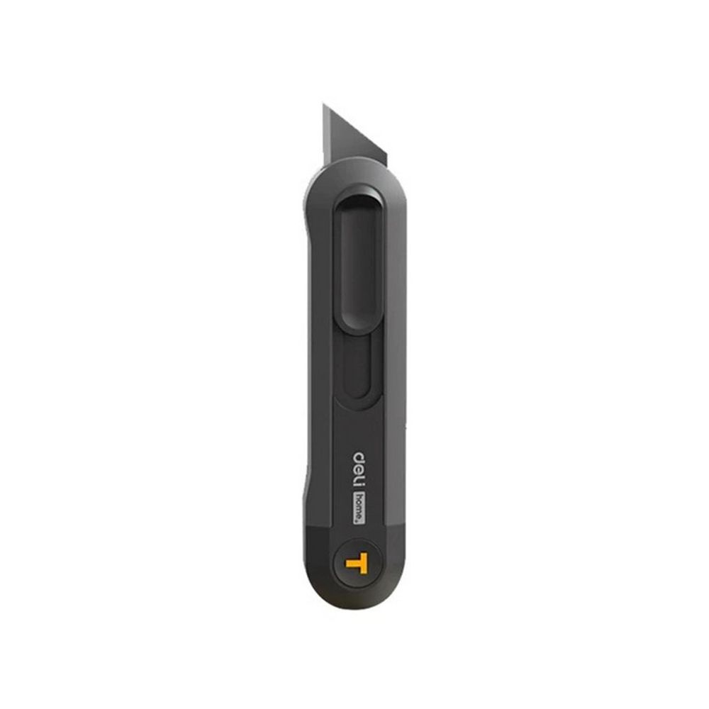 Нож технический Т-образное лезвие Home Series Black Deli HT4008