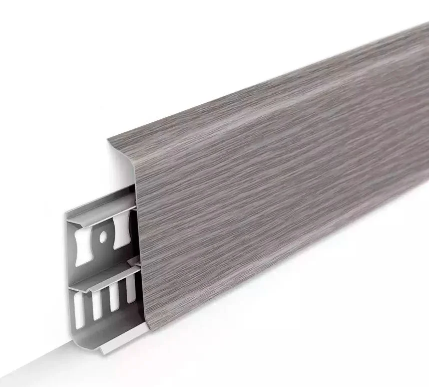 Плинтус напольный 70мм 2,2м Деконика, 210 Дуб пепельный