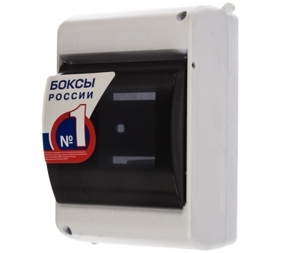 Бокс навесной IEK КМПн 2/4, IP30 МКР42-N-04-30-12 белый
