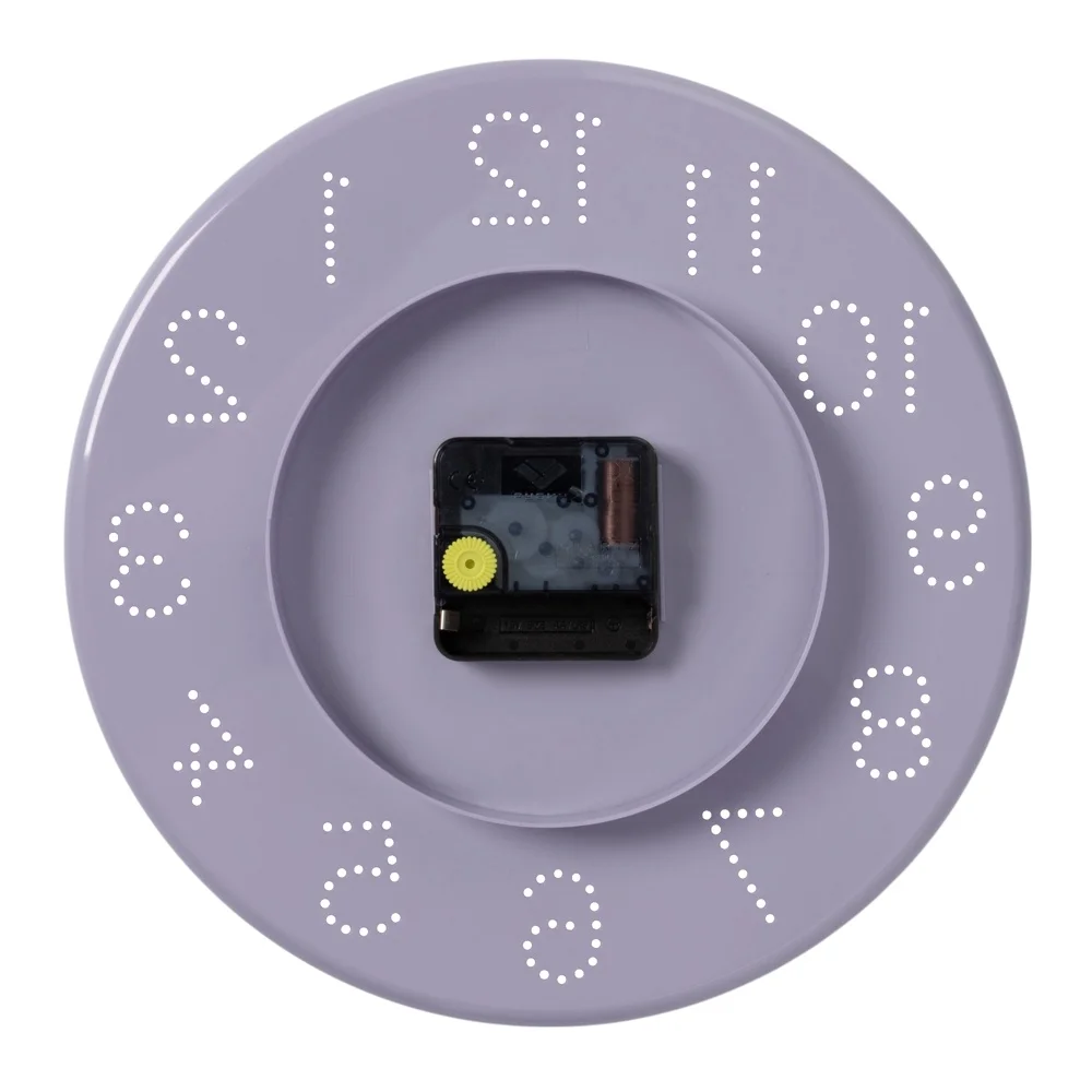 Часы настенные круг d 25 см Классика Рубин, сиреневый