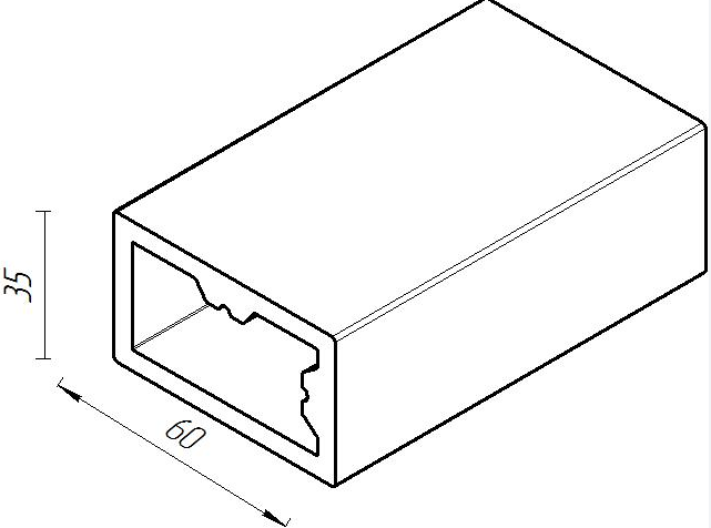 Лага из ДПК 50*30*4000мм