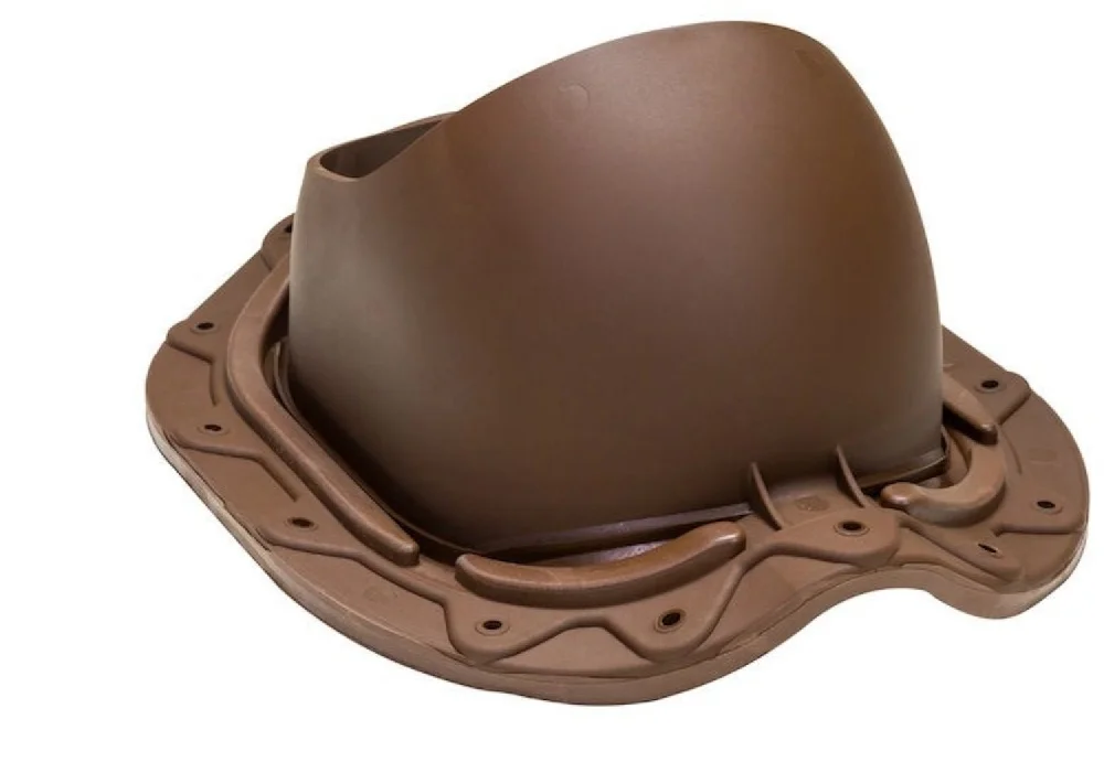 Проходной элемент 125*160*500 RAL8017 шоколадный VILPE