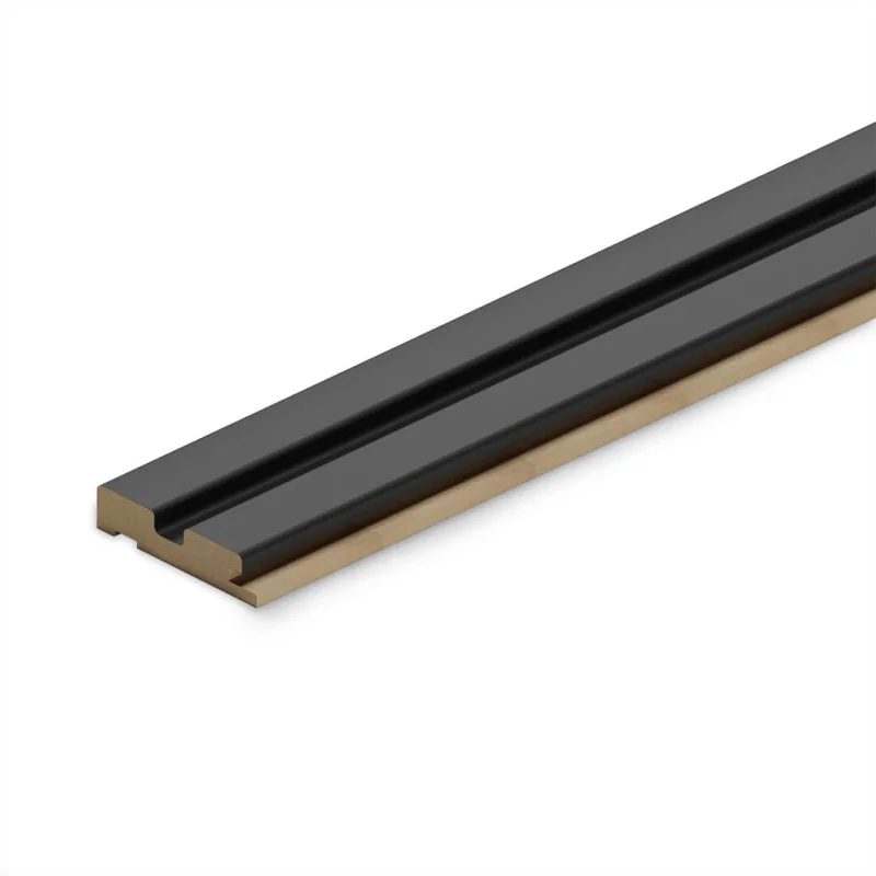 Профиль стартовый МДФ Stella Beats De Luxe Black Lead 2700*66,5*16 (4шт)