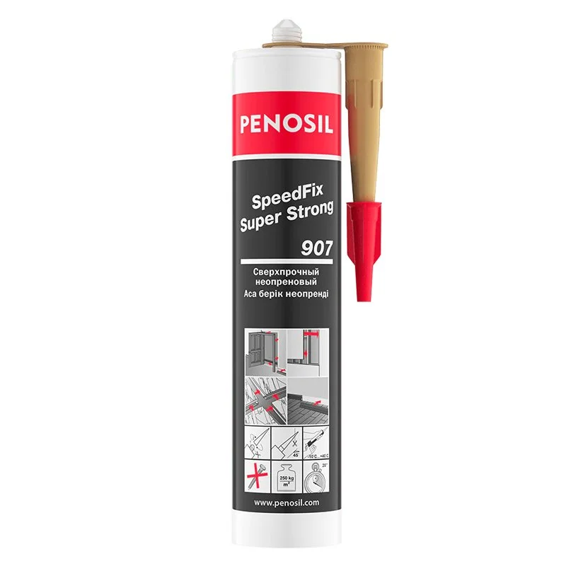 Клей монтажный каучуковый сверхпрочный Penosil SpeedFix Super Strong 907 бежевый 280 мл