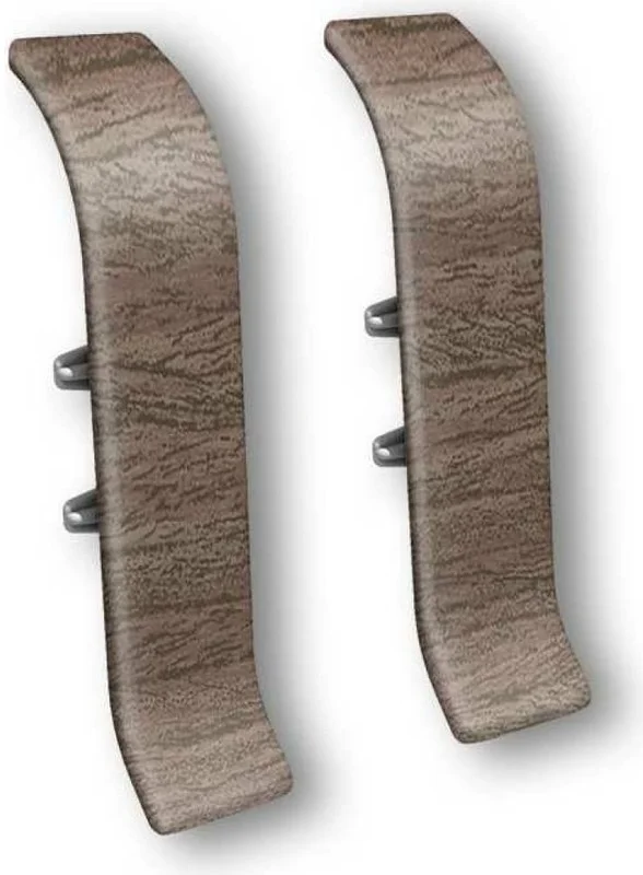 Соединитель для плинтуса 55мм Идеал Классик, 292 Орех миланский (2шт. флоуп.)