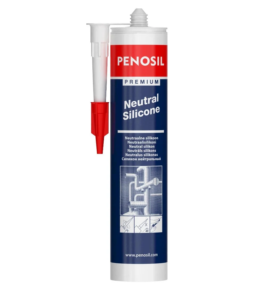 Герметик силиконовый нейтральный Penosil Neutral Silicone бесцветный 280 мл