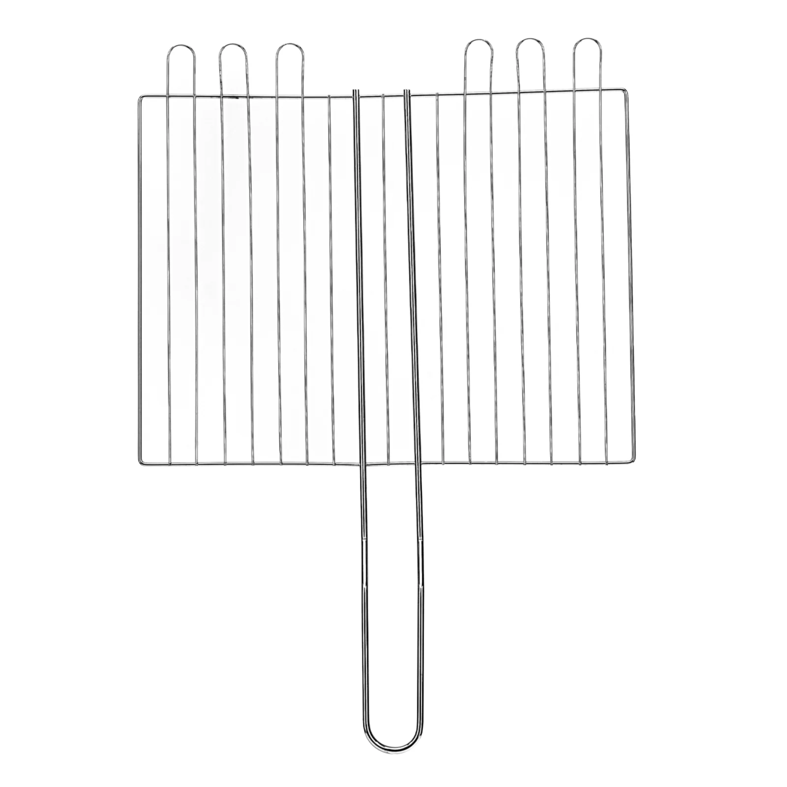 Решетка гриль 240х310х55 мм хром Sparta