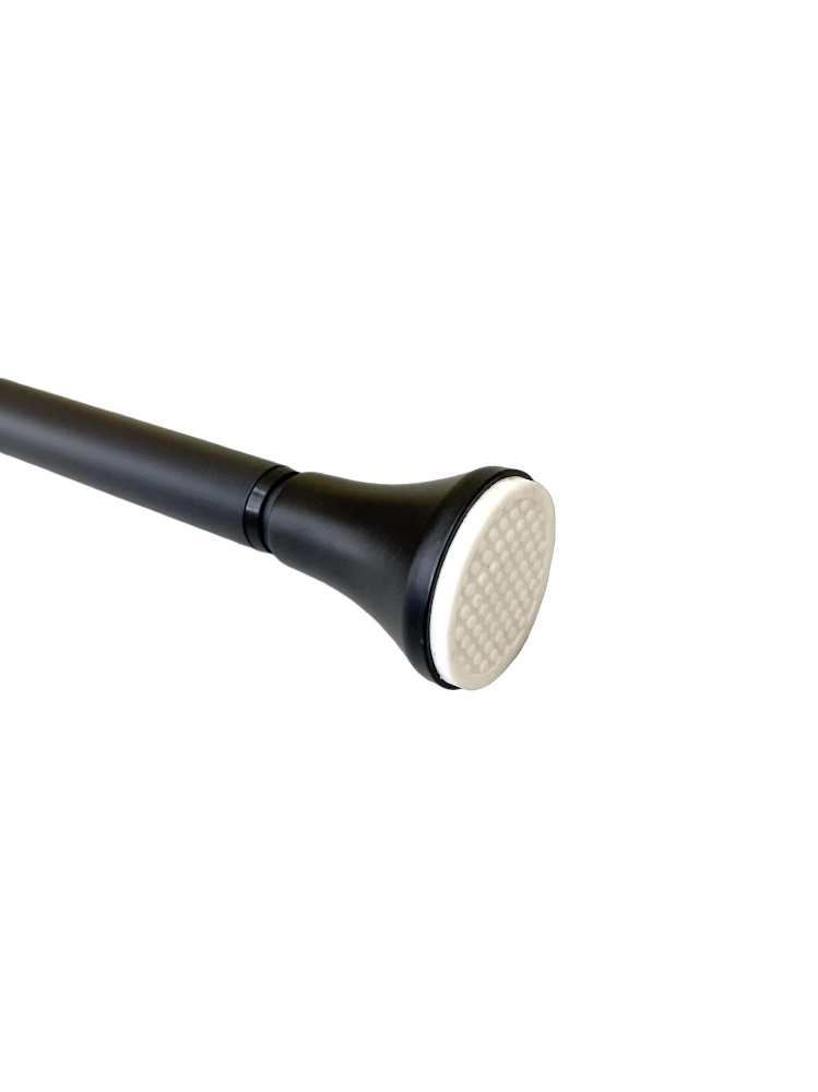 Карниз для ванной Savol SK-1426H 140-260см телескоп., черный