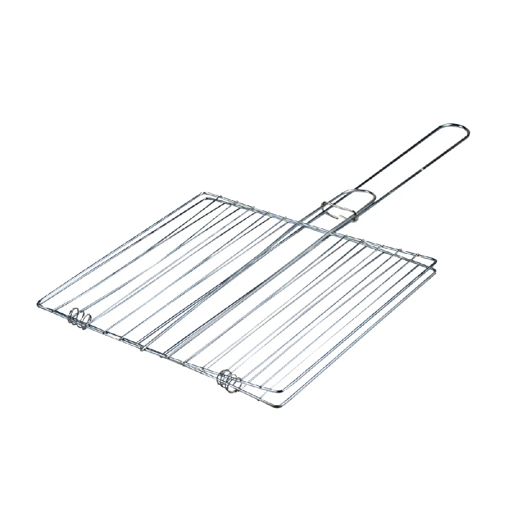 Решетка гриль Euroshop с железной ручкой, 22*20 см