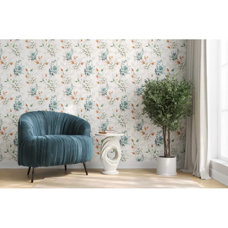 Обои бумажные Кунжут симплекс 0,53х10 м, 12330 (24)