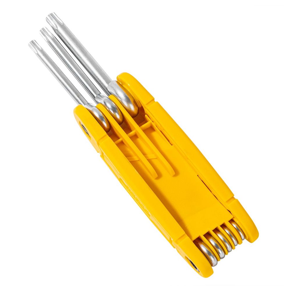 Набор складных шестигранных ключей TORX T9,T10,T15,T20,T25,T27,T30,T40 Deli DL234308 