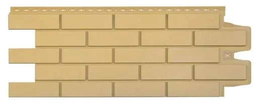 Фасадная панель Grand Line Standart Клинкерный кирпич 995*390мм  Песочный