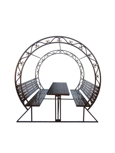 Беседка №5/2 2300*2300*2060мм (без поликарбоната, в разобранном виде)