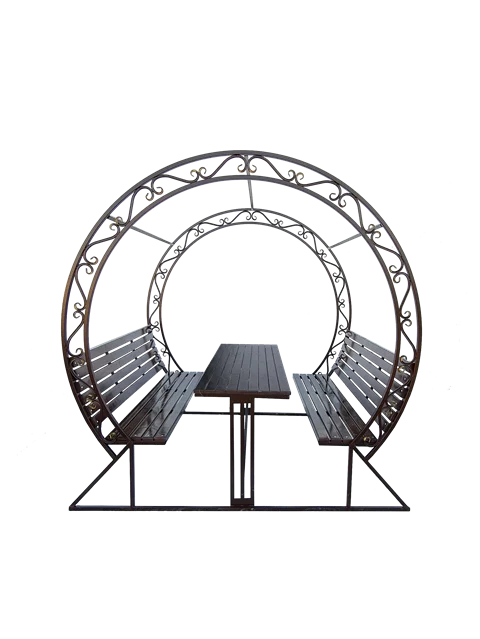 Беседка №5/2 2300*2300*2060мм (без поликарбоната, в разобранном виде)