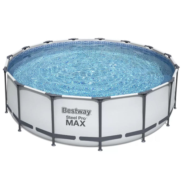 Бассейн каркасный 457х122 см Bestway Steel Pro 56438 фильтр-насос, аксессуары