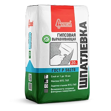 Шпатлевка Старатели выравнивающая (гипс) 20кг (70)