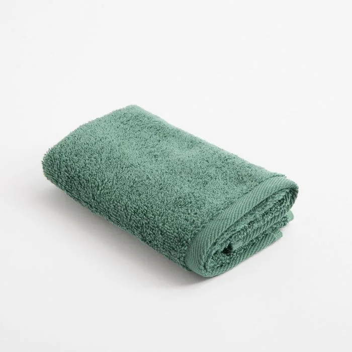 Полотенце махровое 30*50см Этель Organic Eucalyptus, зеленый