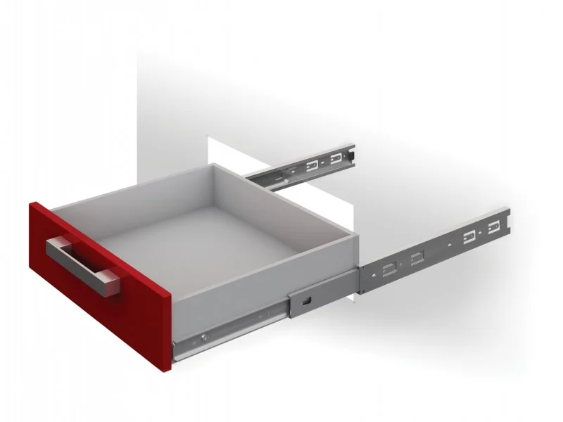 Шариковые направляющие 450мм, цинк, BOYARD