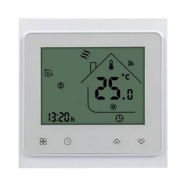 Умный термостат для теплых полов 16A 230В Wi-Fi Connect ett-4 EKF