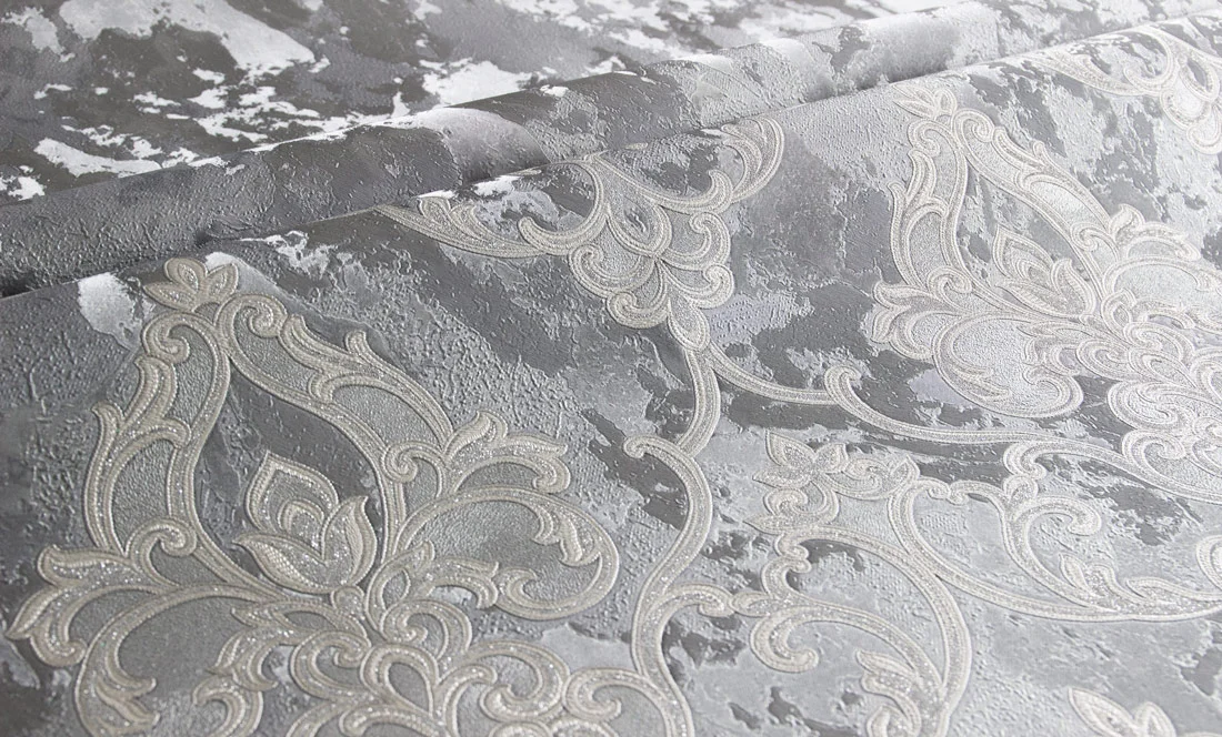 Обои Аспект Wall Decor Бельведер виниловые на флизелиновой основе 1,06*10,05 м, серый 75197-44 (6)
