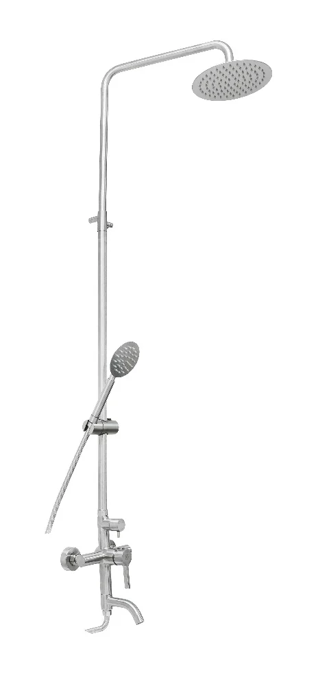 Душевая система SANTREK AQUA-993 INOX шар d-35, нерж.сталь