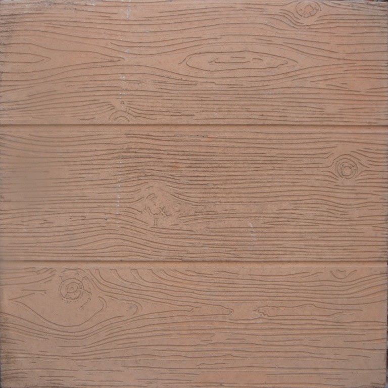 Плитка бетон 300*300*30мм "Дощечка" коричневый (228шт/20м²)