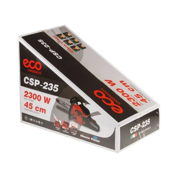 Бензопила CSP-235 2300Вт, 3,1 лс, шина 450 мм, цепь 0,325 ECO 