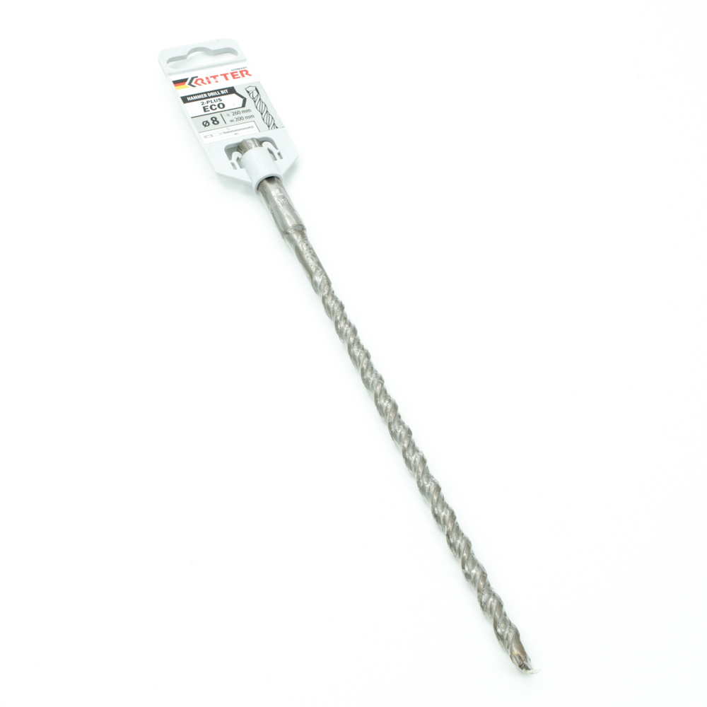 Бур 8*200/260мм SDS Plus Ritter Eco 2-plus