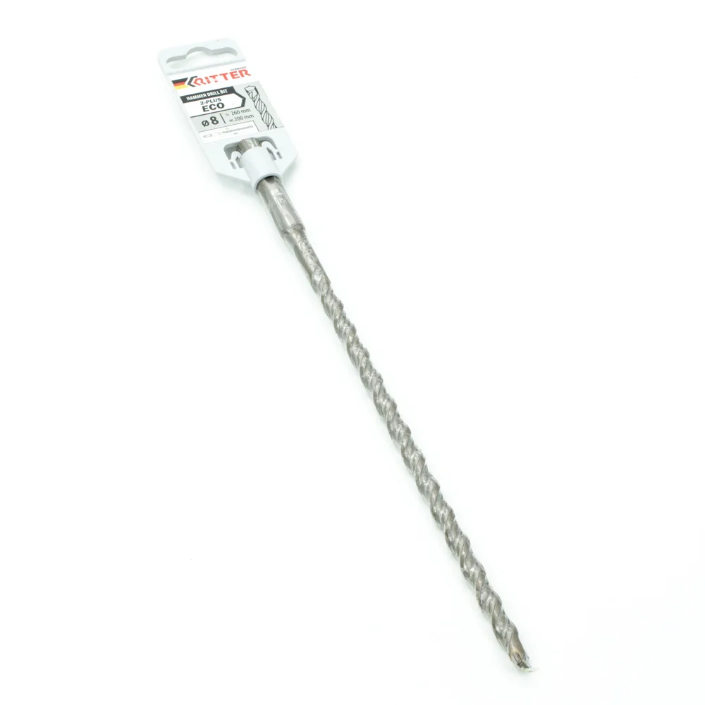 Бур 8*200/260мм SDS Plus Ritter Eco 2-plus