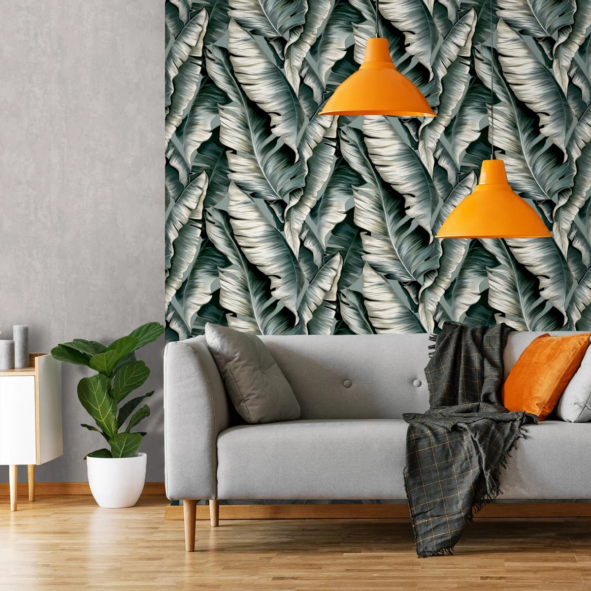 Обои ERISMANN Santiago виниловые на флизелиновой основе 1,06*10,05 м, серый/зеленый 60430-06 (6)