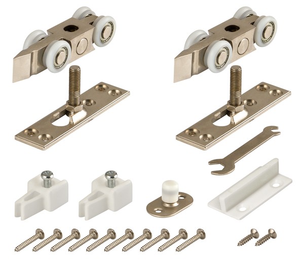 Комплект роликов для раздв.дверей DIY Comfort 80/4 kit
