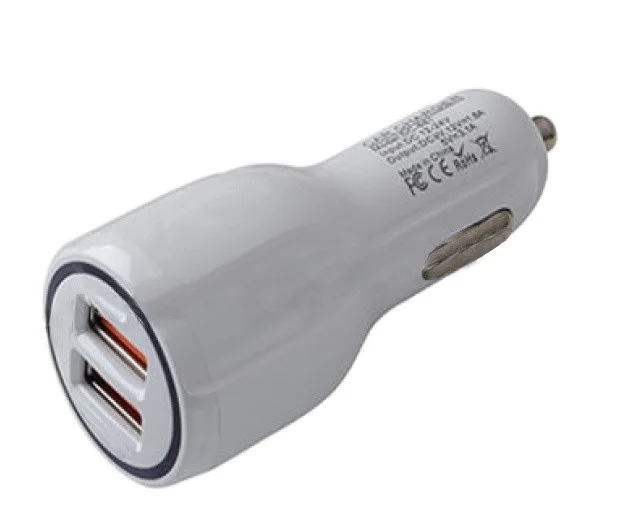 Автомобильное зарядное устройство USB (2 порта) AVS UC-123 (3,1А)