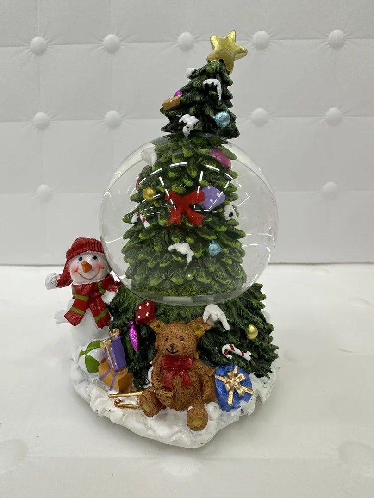 Игрушка музыкальная 17*13,5*22см (фонарь+снеговик)