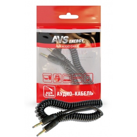 Кабель AVS с разъемом 3,5 jack - 3,5 jack  AU-611 аудио 2м