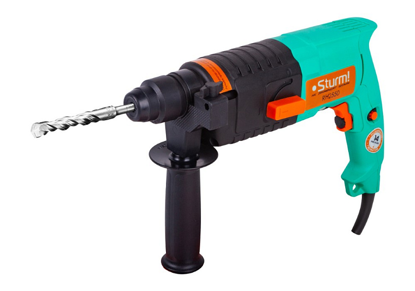 Перфоратор электрический Sturm! RH2550 600 Вт, SDS-plus, 2 режима, кейс