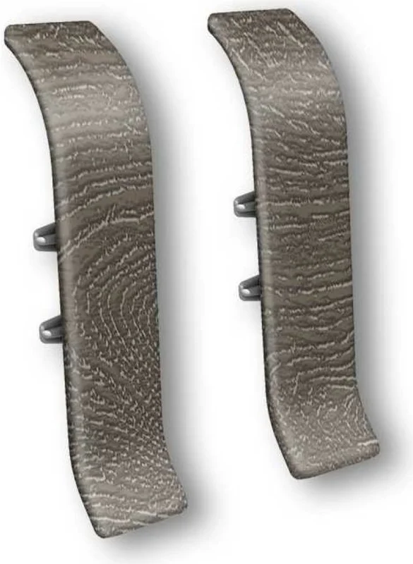 Соединитель для плинтуса 55мм Идеал Классик, 209 Дуб мореный (2шт. флоуп.)