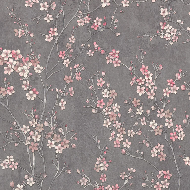 Обои Евро Декор Shiba виниловые на флизелиновой основе 1,06*10,05 м, серый 7218-23 (6)